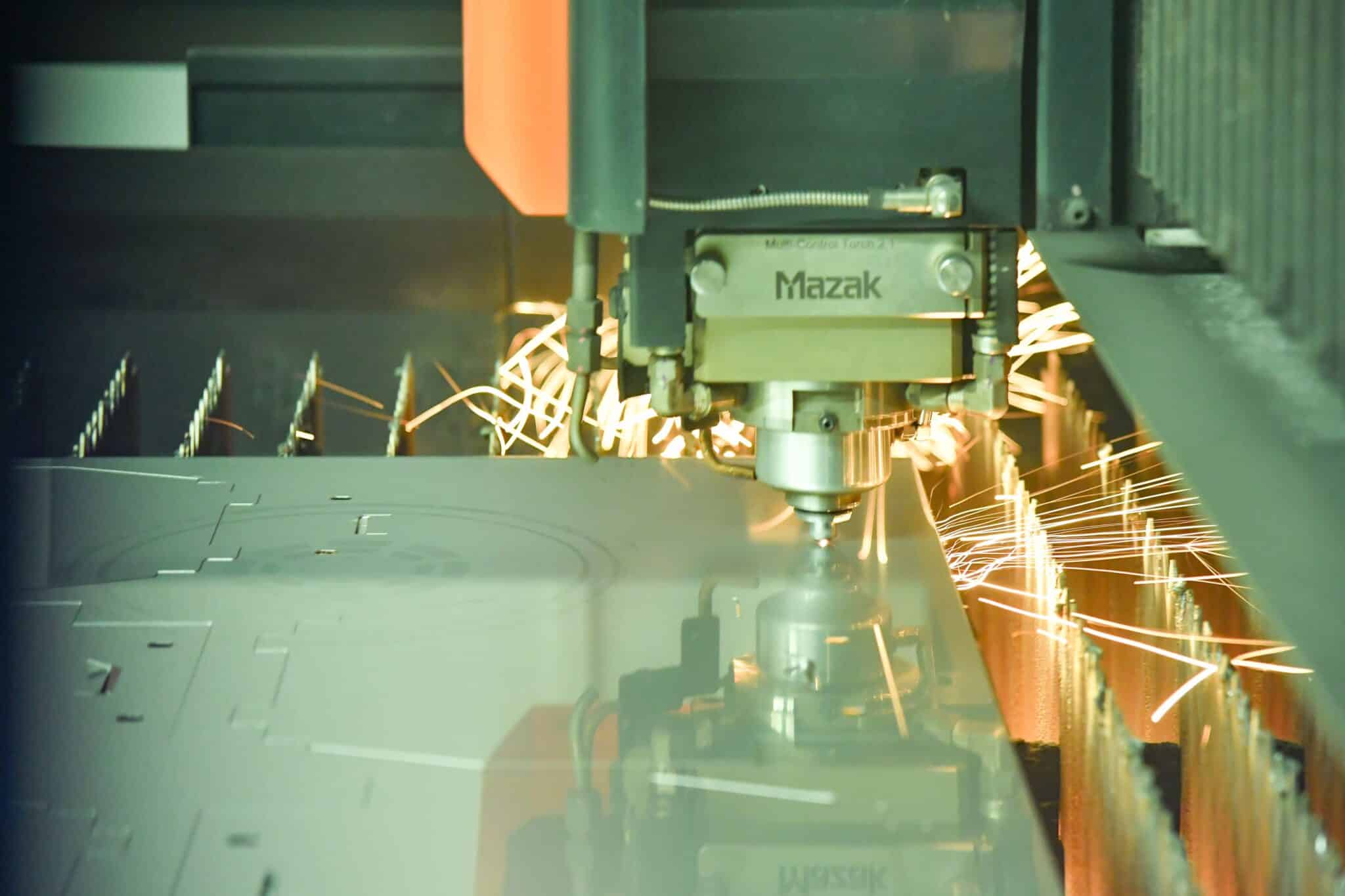 Fiber laser cutting for sheet metal BWM